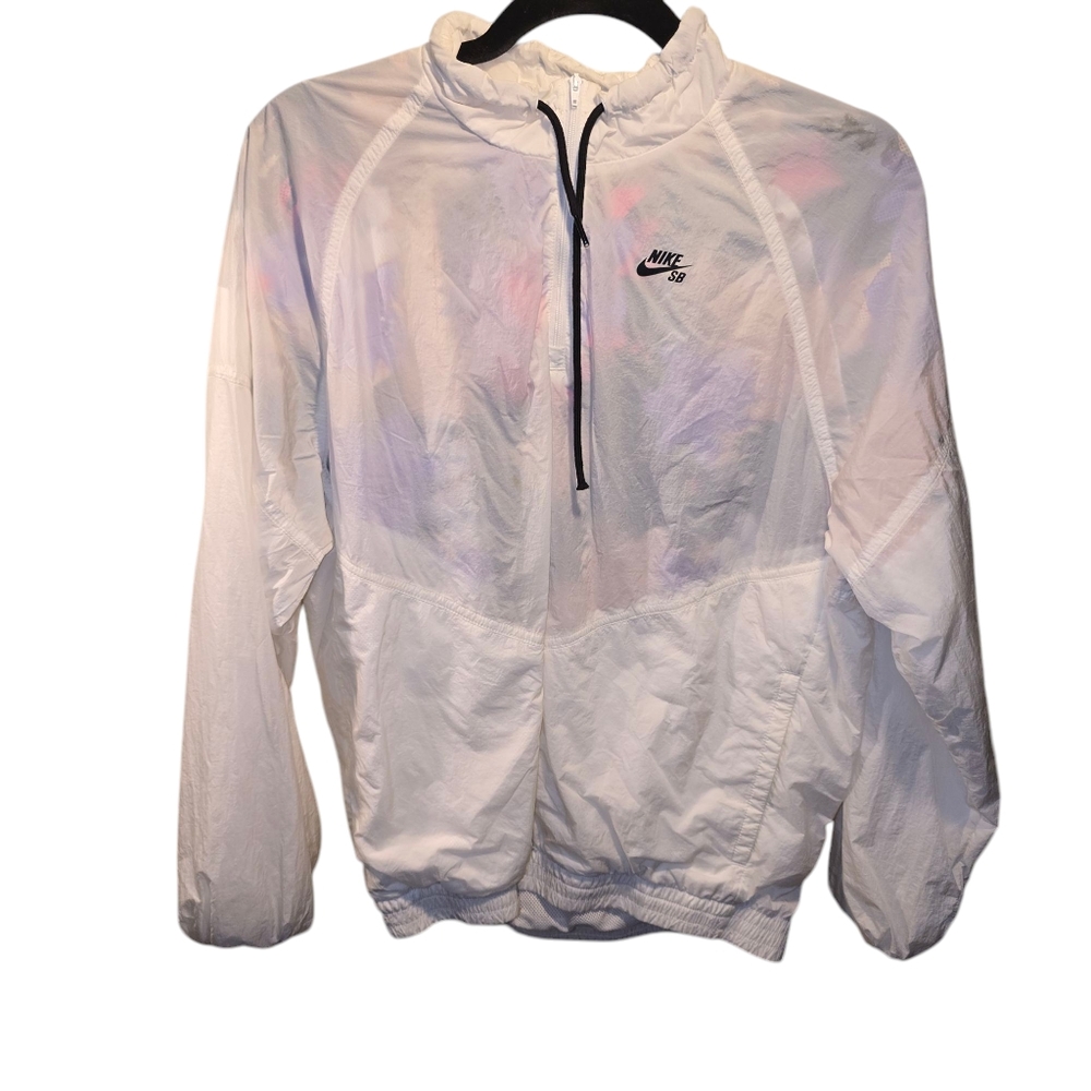 Nike SB Sz. Xsmall White Windbreaker (Rare)